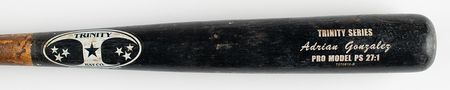 Lot #823 Adrian Gonzalez Game-Used Baseball Bat - Image 1