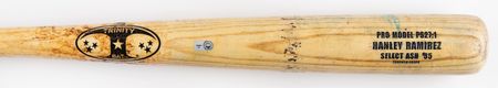 Lot #843 Hanley Ramirez Game-Used Baseball Bat - Image 1