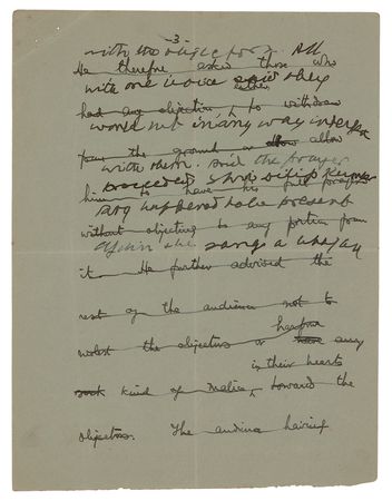 Lot #72 Mohandas Gandhi: 