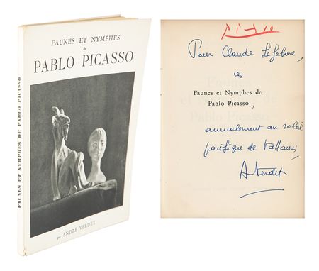 Lot #422 Pablo Picasso Signed Book - Image 1