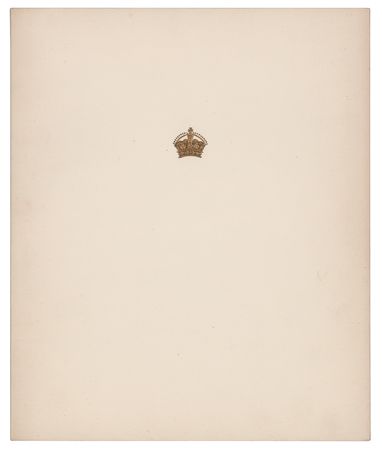 Lot #174 Elizabeth, Queen Mother Signed Christmas Card from 1967 - Image 2