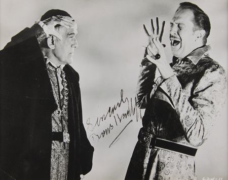 Lot #677 Boris Karloff Signed Photograph - Image 1