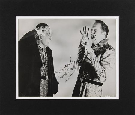 Lot #677 Boris Karloff Signed Photograph - Image 2