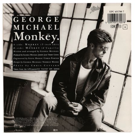 Lot #663 George Michael Signed 45 RPM Record - Image 2