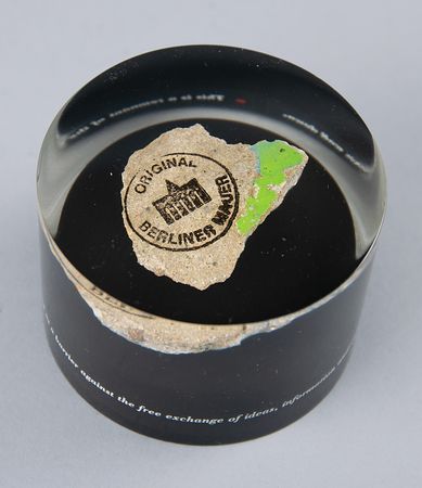Lot #147 Berlin Wall Remnant Presentation - Image 1