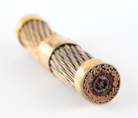 Lot #89 Cyrus W. Field: Transatlantic Telegraph Cable Relic by Tiffany's Group Lot - Image 2