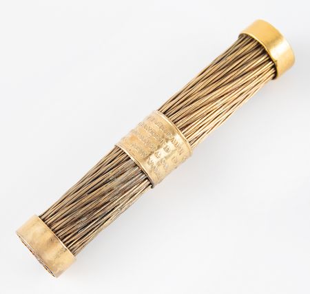 Lot #89 Cyrus W. Field: Transatlantic Telegraph Cable Relic by Tiffany's Group Lot - Image 3