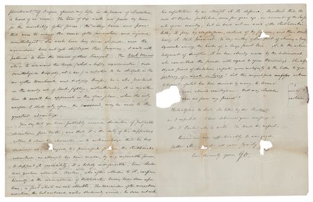 Lot #94 George Ord Autograph Letter Signed - Image 2
