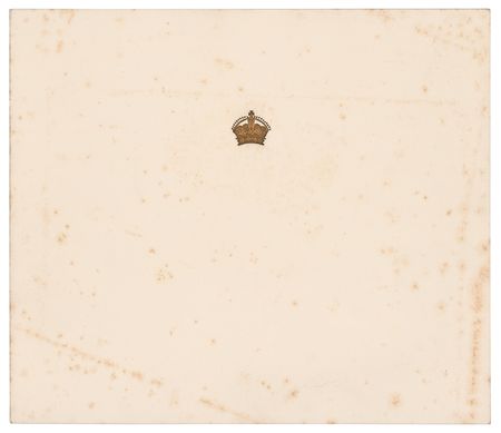 Lot #176 Elizabeth, Queen Mother Signed Christmas Card from 1960 - Image 2