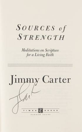 Lot #25 Jimmy Carter (5) Signed Books - Image 4