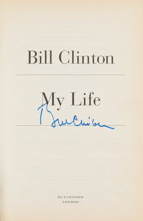 Lot #30 Bill Clinton Signed Book - Image 2