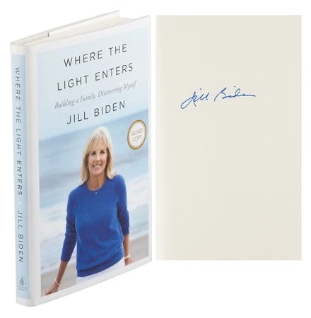 Lot #17 Jill Biden Signed Book - Image 1