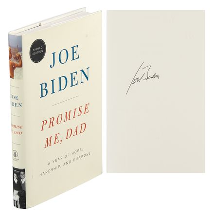 Lot #18 Joe Biden Signed Book - Image 1