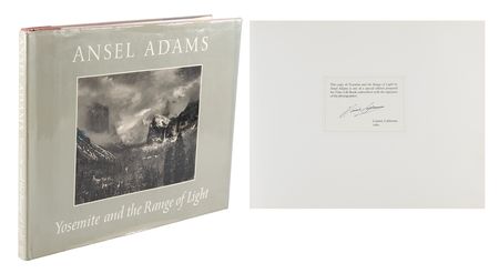 Lot #427 Ansel Adams Signed Book - Image 1