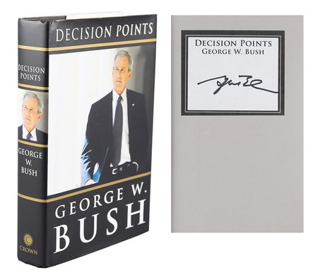 Lot #23 George W. Bush Signed Book - Image 1