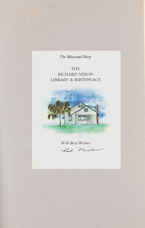 Lot #50 Richard and Pat Nixon (2) Signed Books - Image 3