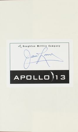 Lot #393 James Lovell Signed Book - Image 2