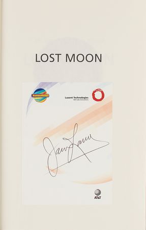 Lot #394 James Lovell Signed Book - Image 2