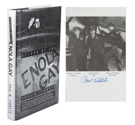 Lot #339 Enola Gay: Paul Tibbets Signed Book - Image 1