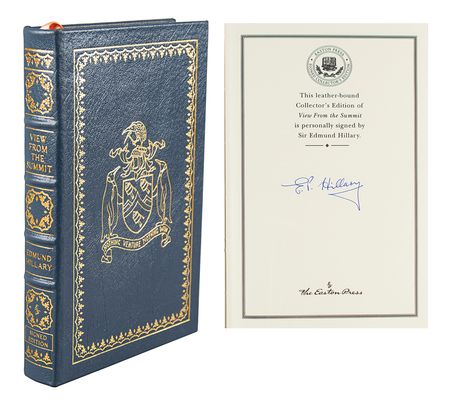 Lot #204 Edmund Hillary Signed Book - Image 1