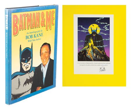 Lot #464 Bob Kane Signed Book - Image 1