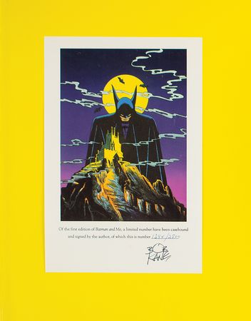 Lot #464 Bob Kane Signed Book - Image 2