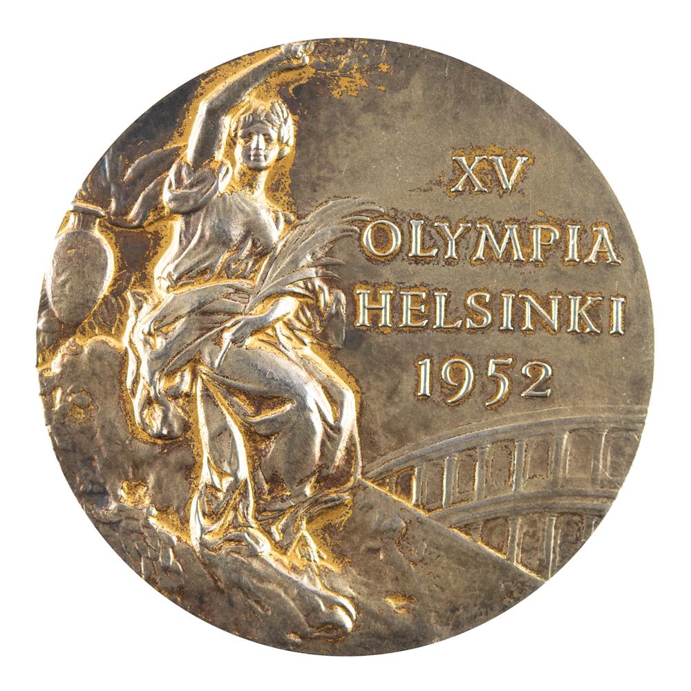 Helsinki 1952 Summer Olympics Gold Winner's Medal for Swimming (4 × 200  Metre Freestyle Relay)
