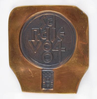 Lot #4102 Sarajevo 1984 Winter Olympics Bronze Participation Medal - Image 1