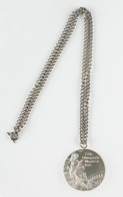 Lot #4063 Montreal 1976 Summer Olympics Silver Winner's Medal with Case - Image 3