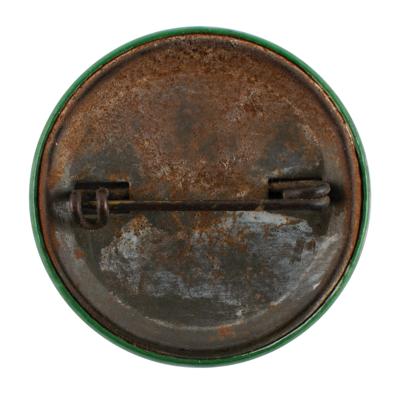 Lot #4255 Lake Placid 1932 Winter Olympics Bobsled Waiver Button - Image 2