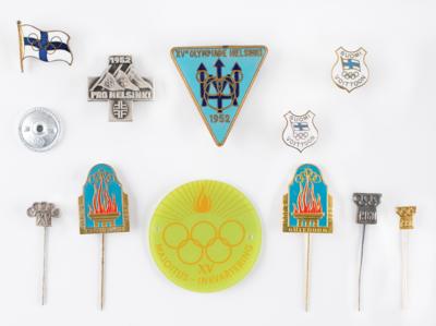 Lot #4197 Helsinki 1952 Summer Olympics Collection of (24) Pins - Image 1
