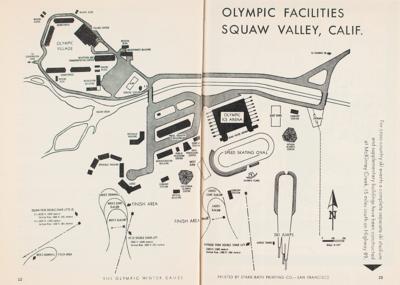 Lot #4238 Squaw Valley 1960 Winter Olympics Complete Bound Set of Daily Programs - Image 3