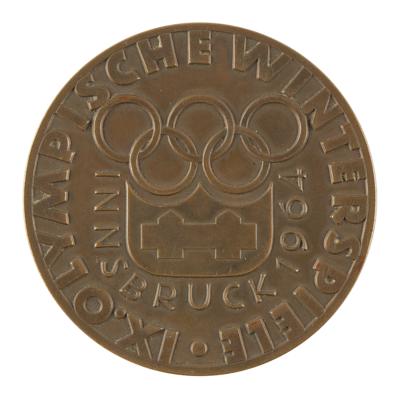 Lot #4099 Innsbruck 1976 Winter Olympics Participation Medal - Image 1