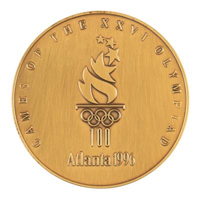 Lot #4109 Atlanta 1996 Summer Olympics Bronze Participation Medal - Image 1