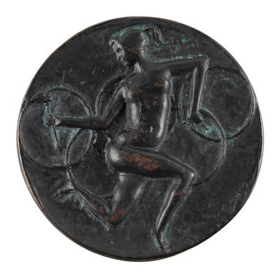 Lot #4093 Rome 1960 Summer Olympics Bronze Participation Medal - Image 1