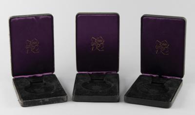 Lot #4039 Ryan Lochte's London 2012 Summer Olympics (2) Silver Winner's Medals and (1) Bronze Winner's Medal - Image 5