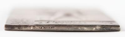 Lot #4042 Paris 1900 Olympics Silver Winner's Medal for Gymnastics - Image 3