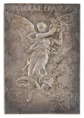 Lot #4043 Paris 1900 Olympics Silvered Bronze Winner's Medal for Physical Exercises - Image 1