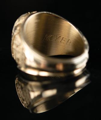 Lot #4290 Diane Moyer's Los Angeles 1984 Summer Olympics Team USA Field Hockey Ring - Image 5