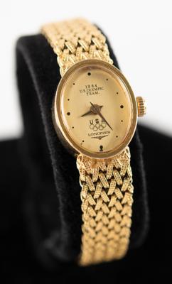 Lot #4295 Diane Moyer's Los Angeles 1984 Summer Olympics Team USA Watch - Image 3