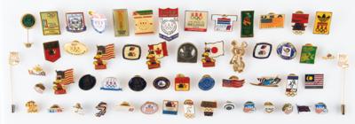 Lot #4200 Diane Moyer's Collection of (113) Olympic and Field Hockey Pins - Image 1