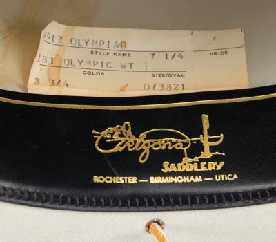 Lot #4284 Lake Placid 1980 Winter Olympics Opening Ceremony Cowboy Hat - Image 6