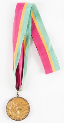 Lot #4066 Los Angeles 1984 Summer Olympics Gold Winner's Medal - Image 1