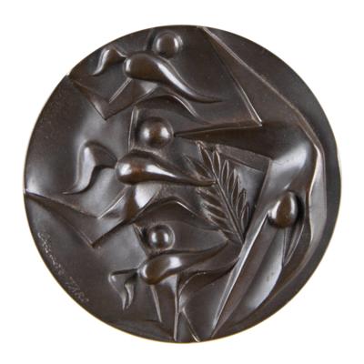 Lot #4095 Tokyo 1964 Summer Olympics Participation Medal - Image 1
