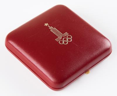Lot #4101 Moscow 1980 Summer Olympics Participation Medal - Image 3