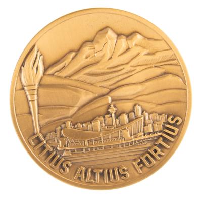 Lot #4104 Calgary 1988 Winter Olympics Participation Medal - Image 2