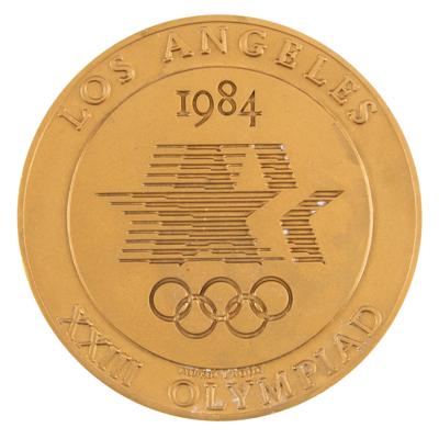 Lot #4103 Los Angeles 1984 Summer Olympics Volunteer's Participation Medal - Image 2