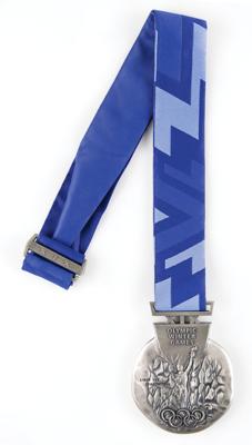 Lot #4069 Salt Lake City 2002 Winter Olympics Unawarded Silver Winner's Medal - Image 1