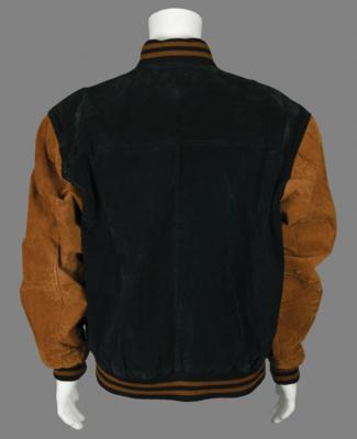 Lot #4337 Dan Jansen's Salt Lake City 2002 Winter Olympics Torch Bearer Uniform and Team USA Leather Jacket - Image 2