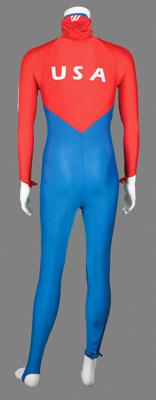 Lot #4325 Dan Jansen's Team USA Speed Skating Uniform - Image 2